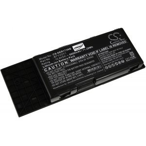 Bateria para porttil Dell Alienware M17x R3 / modelo BTYVOY1