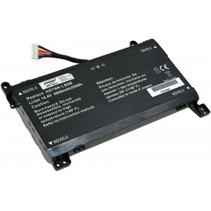 Bateria compatvel com porttil HP Omen 17-an013TX, 17-an014TX, modelo TPN-Q195 (conector de 16 pin)