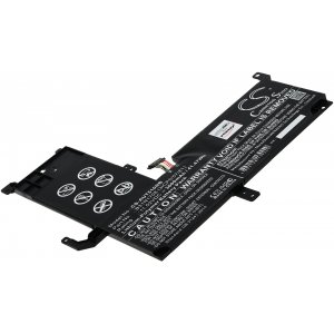 Bateria compatvel com porttil Asus VivoBook Flip TP510, VivoBook Flip TP510UA, modelo B31N1708 (3ICP5/57/81)