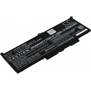 Bateria compatvel com porttil Dell Latitude 12 7290, Latitude 13 7390, Latitude 14 7480, modelo F3YGT