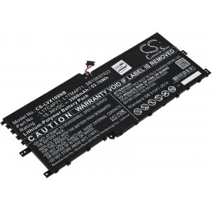 Bateria compat�vel com port�til Lenovo ThinkPad X1 Yoga 2018, modelo L17M4P71 entre outros mais