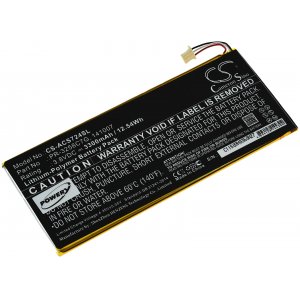 Bateria compatvel com Tablet Acer Iconia Talk S / A1-734 / modelo KT.00110N.001