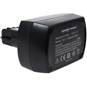 Bateria para ferramenta Metabo 6.25474 (12V 1500mAh NiMH)