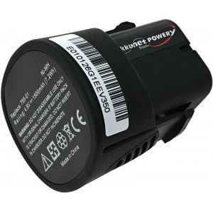 Bateria compatvel com ferramenta Dremel 750-02 / modelo 755-01