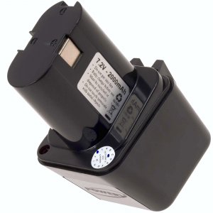 Bateria para Ferramenta Bosch achatada 7,2V 2000mAh NiMH