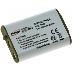 Bateria para Panasonic KX-TCA158/ XX-TGA230/Modelo HHR-P103