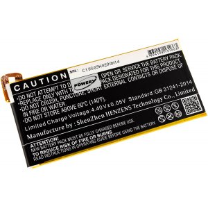 Bateria para Smartphone Asus Zenfone 3 Ultra / ZU680KL / modelo C11P1516 (1ICP4/62/129)