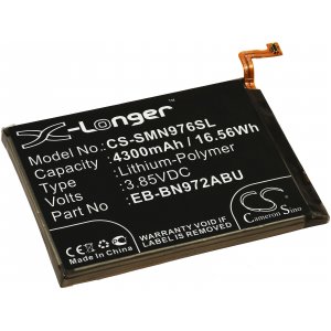 Bateria para telefone mvel, smartphone Samsung Galaxy Note 10+ / SM-N975F/DS / modelo EB-BN972ABUL