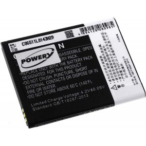 Bateria para Gigabyte GSmart Rio R1 / modelo SRB-01