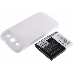 Bateria para Samsung Galaxy S3 / GT-I9308 / modelo EB-L1G6LLK cor branca 3300mAh