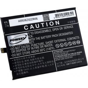 Bateria compatvel com Smartphone Huawei P10 / modelo HB386280ECW