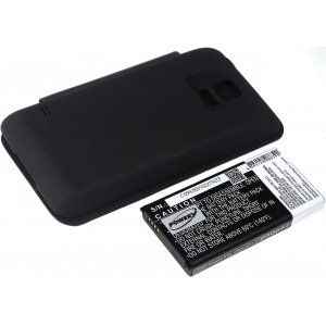 Bateria para Samsung Galaxy S5 / SM-G900 / modelo EB-B900BC com capa Flip Cover