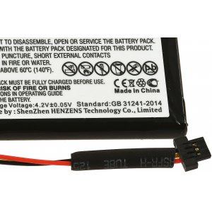 Bateria compatvel com navegador GPS TomTom V3 / N14644 / modelo 6027A0093901 entre outros