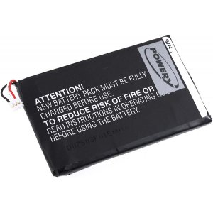 Bateria para Garmin Nvi 2669LMT / modelo 361-00051-00