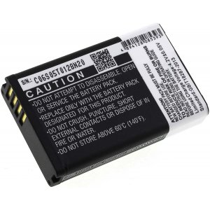 Bateria para Garmin VIRB / modelo 010-11599-00