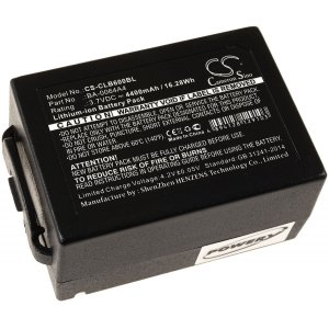 Bateria para Scanner Cipherlab CP60 / CP60G / modelo BA-0064A4