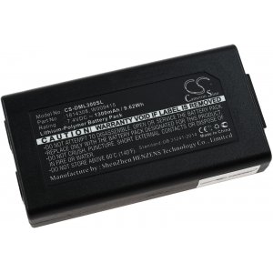 Bateria para impressora de etiquetas Dymo LabelManager 500TS / modelo 1814308