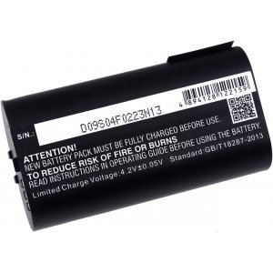 Bateria alta capacidade para Coleira Sportdog TEK 2.0 / modelo V2HBATT