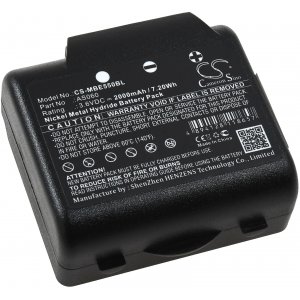 Bateria compatível com comando grua IMET BE3600, BE5500, modelo AS060