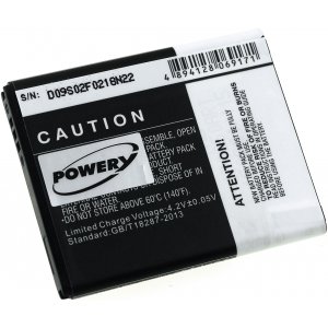 Bateria alta capacidade para Smartphone Samsung Galaxy 551 / Wave 533 / GT-i5510 / modelo EB494353VU