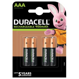 Duracell Duralock Recharge Ultra AAA Micro HR3 pilha recarregvel HR03 900mAh blister 4 unid.