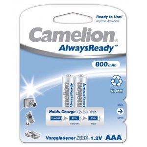 Camelion HR03 Micro AAA AlwaysReady blister 2 unid. 800mAh