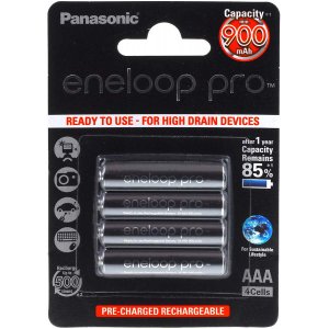 Panasonic eneloop Pro pilha recarregvel AAA - blister 4 unid. (BK-4HCCE/4BE)