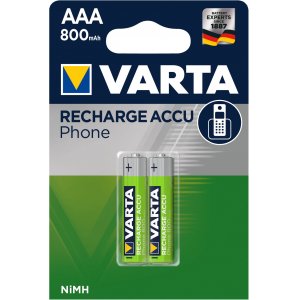 Varta Phone Power T398 Micro AAA 800mAh blister 2 unid.