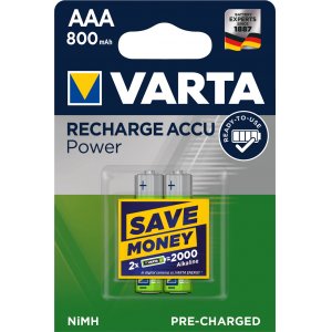 Pilha recarregvel Varta Power Ready2Use TOYS Micro AAA blister 2 unid.