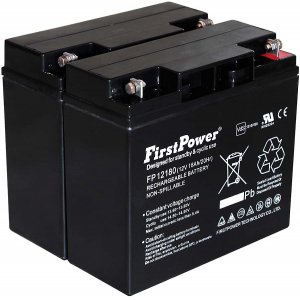 FirstPower Bateria de GEL para UPS APC Smart-UPS 1500 12V 18Ah VdS