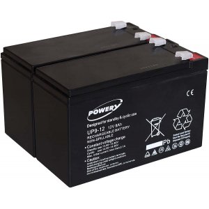 Powery Bateria de GEL para UPS APC Smart-UPS 750 9Ah 12V