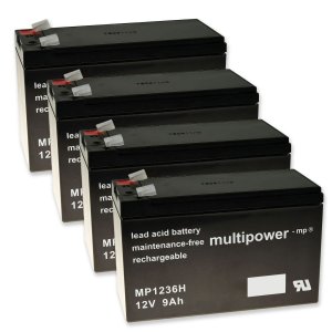 Bateria de chumbo MP1236H para APC Smart-UPS 1500 9Ah 12V (Tambm substitui 7,2Ah/7Ah)