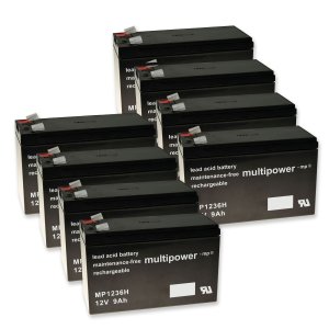 Bateria de chumbo MP1236H para APC Smart-UPS SUA3000RMXLI3U 9Ah 12V (Tambm substitui 7,2Ah/7Ah)