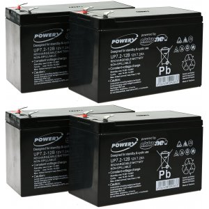 Powery Bateria de GEL para UPS APC RBC 24