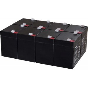 Powery Bateria de GEL para UPS APC RBC43 5Ah 12V