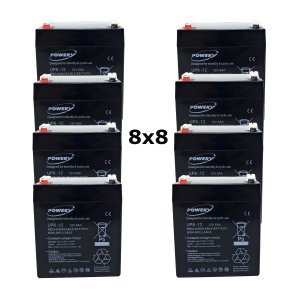 Powery Bateria de GEL 12V 6Ah para APC Smart-UPS RT 15K RM