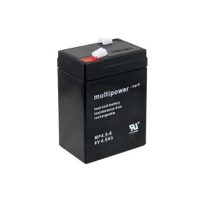 Bateria de chumbo (multipower) MP4,5-6