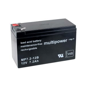 Bateria de chumbo (multipower) MP7,2-12B VdS