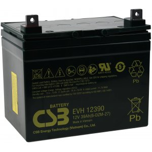 CSB Bateria de chumbo EVH12390 12V 39Ah cclica