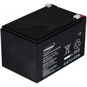 Powery Bateria de GEL 12Ah 12V