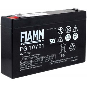 Bateria de chumbo FIAMM FG10721