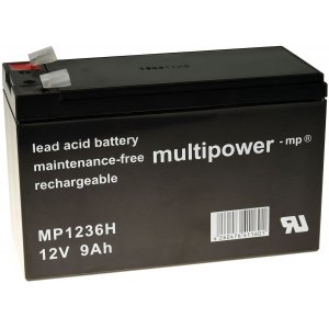 Bateria de chumbo (multipower) MP1236H de tipo de Alta Intensidade