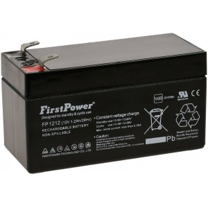 FirstPower Bateria de GEL FP1212 1,2Ah 12V VdS