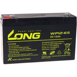 KungLong Bateria de chumbo WP12-6S