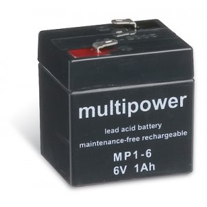 Bateria de chumbo (multipower) MP1-6