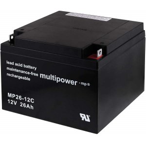 Bateria de chumbo (multipower) MP26-12C cclica