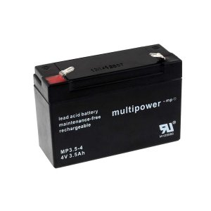 Bateria de chumbo (multipower) MP3,5-4
