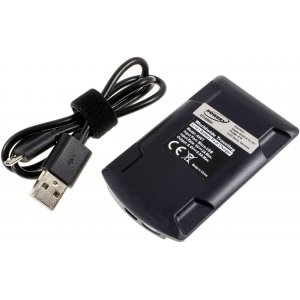 Carregador USB para Bateria Panasonic VW-VBG260-K