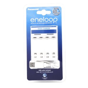 Carregador Panasonic eneloop BQ-CC61 inclui Cabo Micro-USB