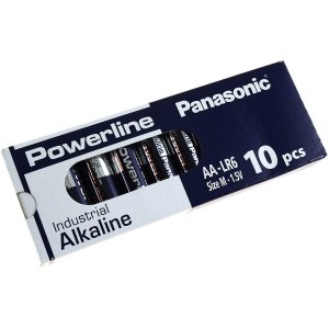 Panasonic Powerline Industrial Alcalina AA LR6AD LR6 M 1,5V pack 10 unid.